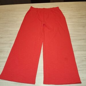 Zenana Wide Leg Pants Women's Redish Orange Size 2X L3
